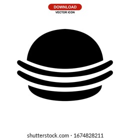 hamburger icon or logo isolated sign symbol vector illustration - high quality black style vector icons
