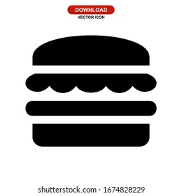 hamburger icon or logo isolated sign symbol vector illustration - high quality black style vector icons
