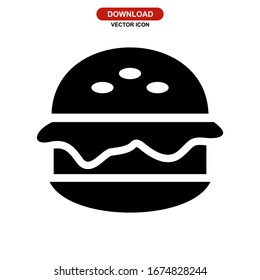 hamburger icon or logo isolated sign symbol vector illustration - high quality black style vector icons
