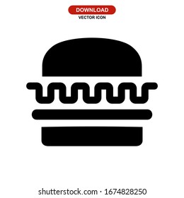 hamburger icon or logo isolated sign symbol vector illustration - high quality black style vector icons
