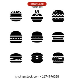 hamburger icon or logo isolated sign symbol vector illustration - Collection of high quality black style vector icons
