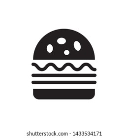 hamburger icon logo vector design template