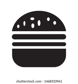 hamburger icon logo vector design in simple template