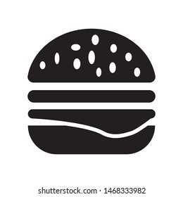 hamburger icon logo vector design in simple template
