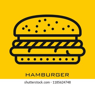 Hamburger icon signs