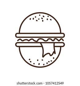 hamburger icon vector