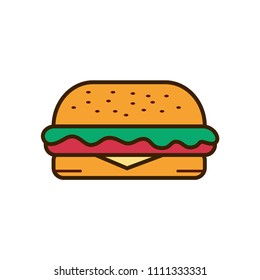 hamburger icon vector