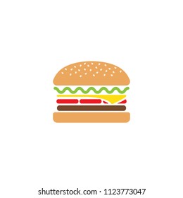 Hamburger icon vector