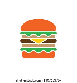 Hamburger icon vector 