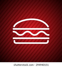 hamburger icon vector