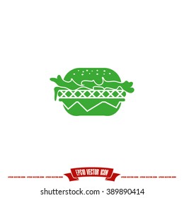 Hamburger Icon Vector