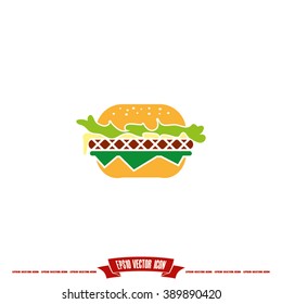Hamburger Icon Vector