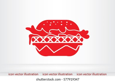 Hamburger icon vector..