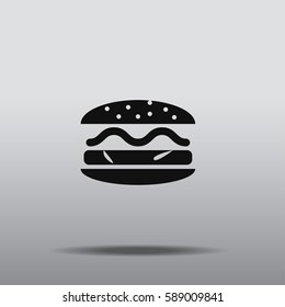Hamburger icon vector