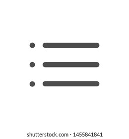 Hamburger Icon Vector Design Symbol Illustration