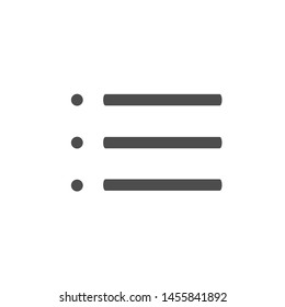 Hamburger Icon Vector Design Symbol Illustration
