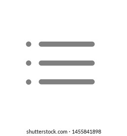 Hamburger Icon Vector Design Symbol Illustration