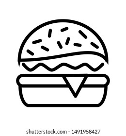 Hamburger icon vector design template