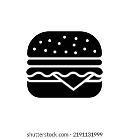 hamburger icon vector design template in white background