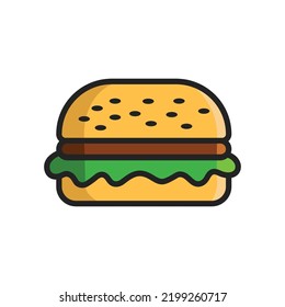 hamburger icon vector design template