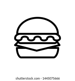 hamburger icon vector flat design