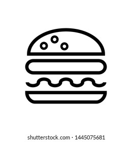hamburger icon vector flat design
