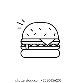 Hamburger icon Vector logo set flat