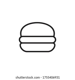 hamburger icon vector sign symbol