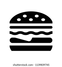 Hamburger icon vector icon. Simple element illustration. Hamburger symbol design. Can be used for web and mobile.