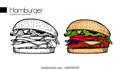 Hamburger icon vector symbol isolated. Vector illustration. Vector icon illustration isolated on white background.