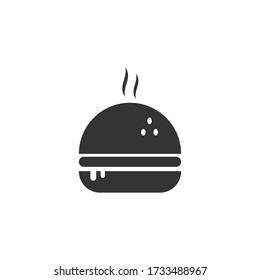 Icono Hamburger.Icono aislado vector Burger.