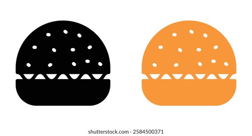 Hamburger icons pack in black and colored version