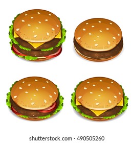 Hamburger icons set