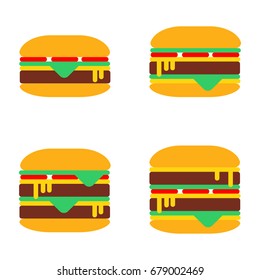 Hamburger icons set