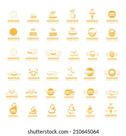 Hamburger Icons Set - Isolated On White Background - Vector Illustration, Graphic Design Editable For Your Design