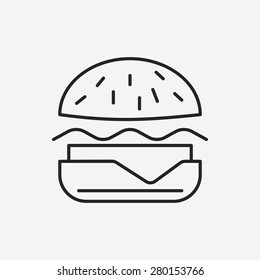  hamburger line icon