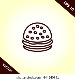 hamburger line icon