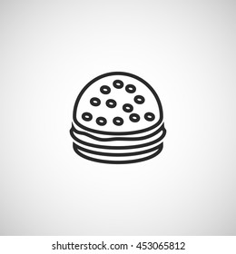 hamburger line icon