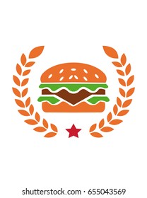 hamburger logo template