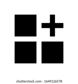 Hamburger menu button outline icon. Symbol, logo illustration for mobile concept and web design.
