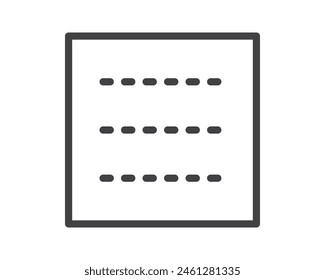 Icono de menú Hamburger, Botones para el Sitio web, navegación UI, App móvil, presentación. Elementos de diseño de Vector e iconos de interfaz de usuario.