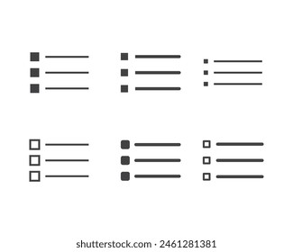 Hamburger menu icon, buttons for website, UI navigation, mobile app, presentation. Vector design elements and user Interface icons.