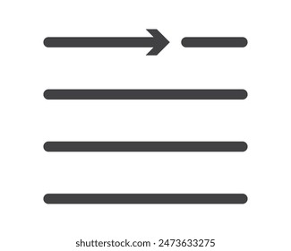 Hamburger-Menüsymbol, Buttone für Website, UI-Navigation, mobile App, Präsentation. Vektorgrafik Design-Elemente und Benutzeroberflächensymbole.