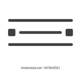 Hamburger menu icon, buttons for website, UI navigation, mobile app, presentation. Vector design elements and user Interface icons.