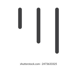 Hamburger menu icon, buttons for website, UI navigation, mobile app, presentation. Vector design elements and user Interface icons.