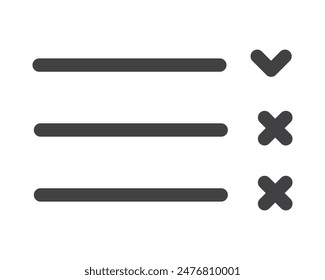 Icono de menú Hamburger, Botones para el Sitio web, navegación UI, App móvil, presentación. Elementos de diseño de Vector e iconos de interfaz de usuario.