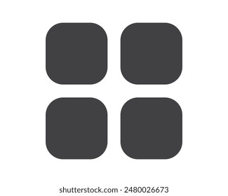Hamburger menu icon, buttons for website, UI navigation, mobile app, presentation. Vector design elements and user Interface icons.