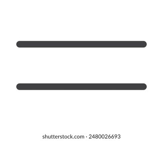 Hamburger menu icon, buttons for website, UI navigation, mobile app, presentation. Vector design elements and user Interface icons.
