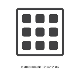 Hamburger menu icon, buttons for website, UI navigation, mobile app, presentation. Vector design elements and user Interface icons.