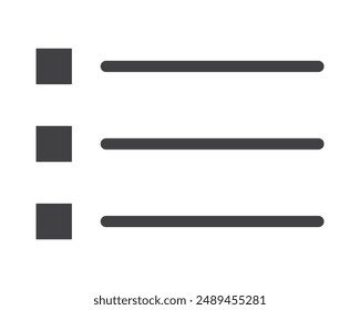 Hamburger menu icon, buttons for website, UI navigation, mobile app, presentation. Vector design elements and user Interface icons.